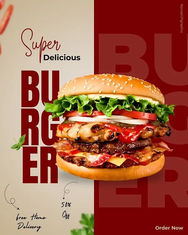 burger ad